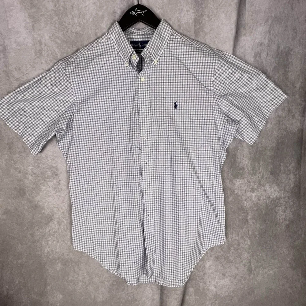 Ralph Lauren Classic Fit Plaid L/S Shirt Men's L